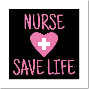 Nurse Save Life Posters and Art